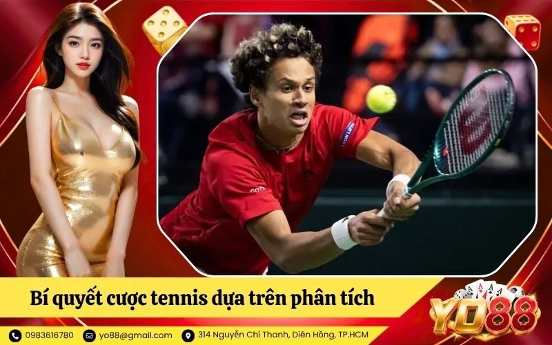 Bí quyết cược tennis dựa trên phân tích chuyên sâu