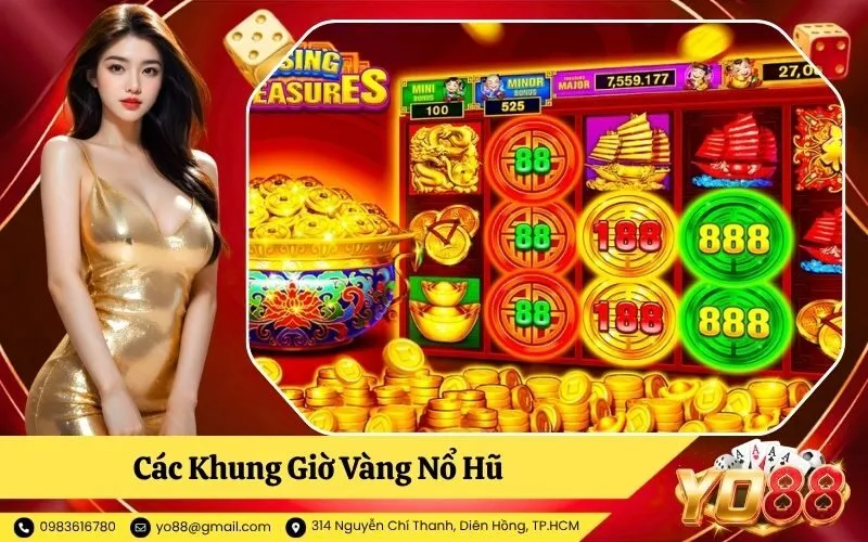 Các Khung Giờ Vàng Nổ Hũ Có Tỷ Lệ Trúng Cao Nhất