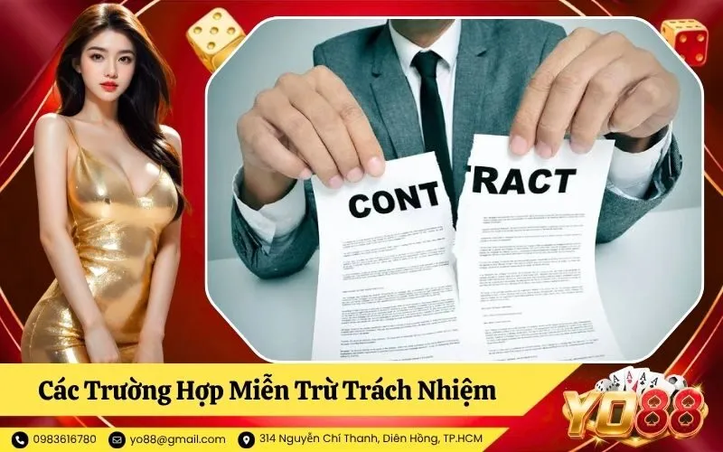 Các Trường Hợp Miễn Trừ Trách Nhiệm Của Hệ Thống
