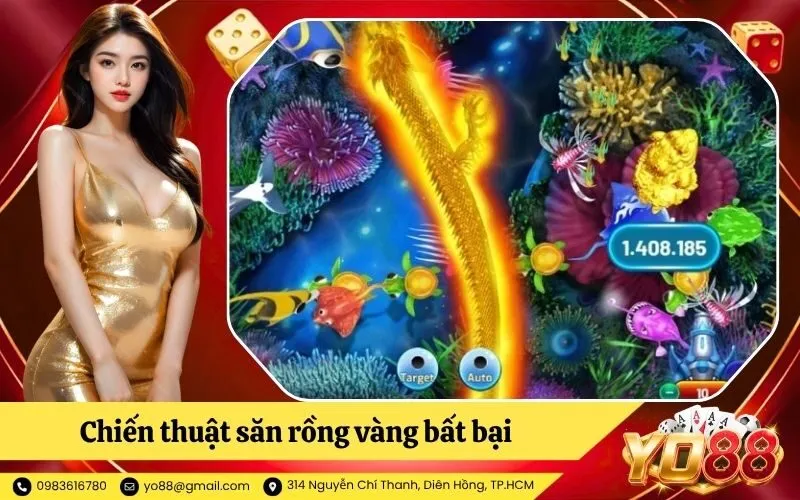 Chiến thuật săn rồng vàng bất bại giúp xả đạn chuẩn xác