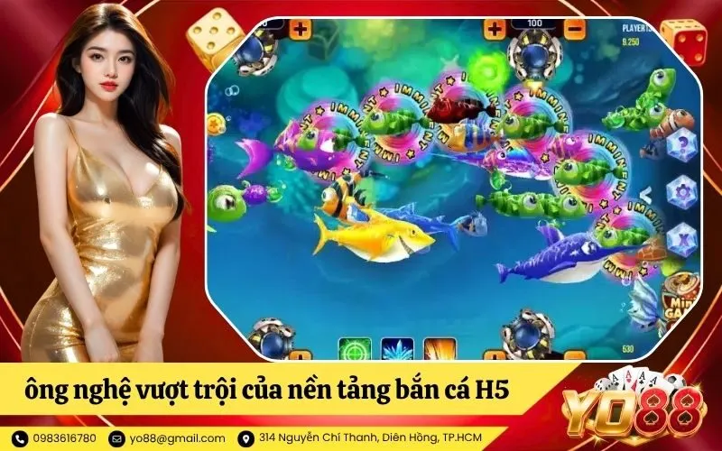 Đánh giá những ưu điểm công nghệ vượt trội của nền tảng bắn cá H5