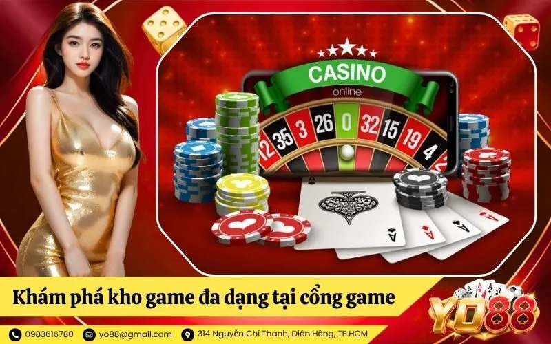 Khám phá kho game đa dạng tại cổng game bài đổi thưởng này