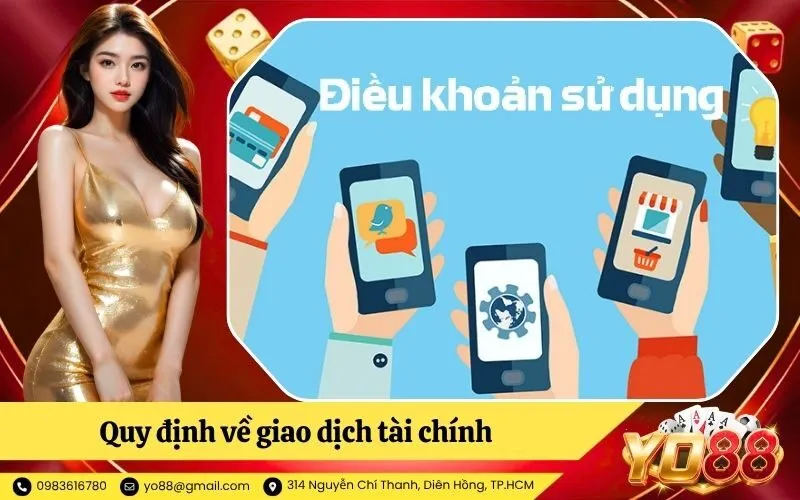 Quy định về giao dịch tài chính và thanh toán