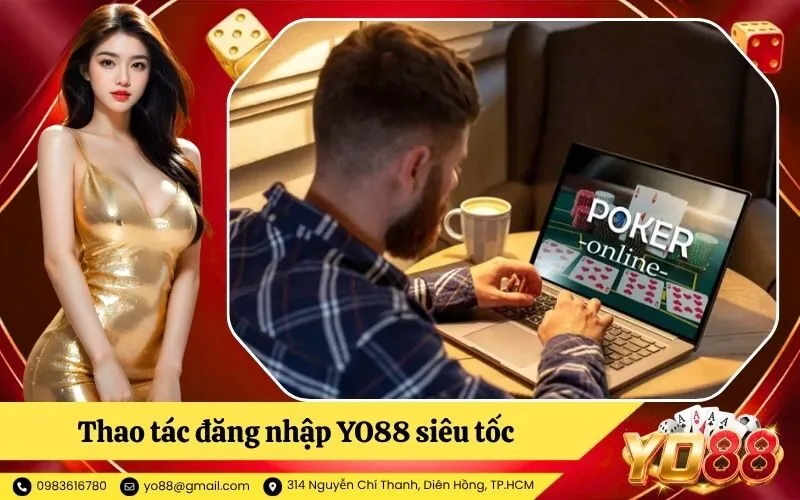 Thao tác đăng nhập YO88 siêu tốc trên các thiết bị di động và máy tính