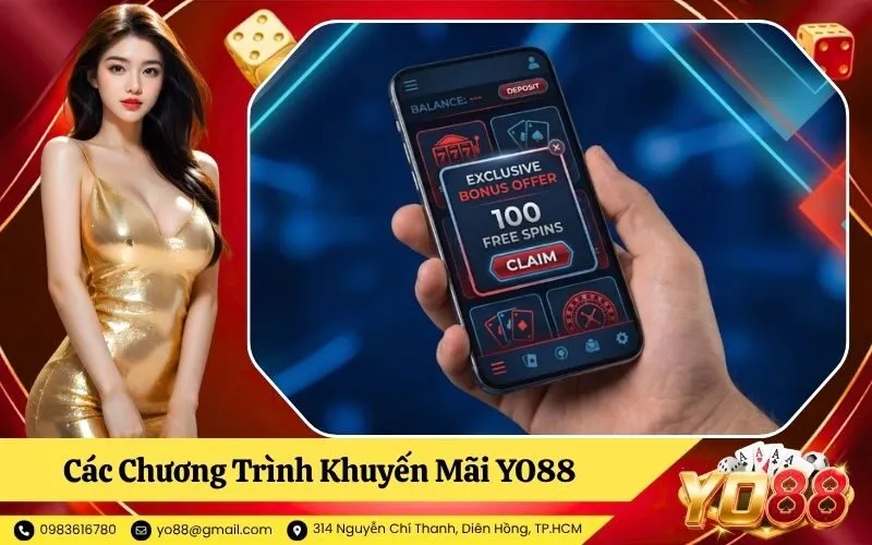 Tổng Hợp Các Chương Trình Khuyến Mãi YO88 Hot Nhất
