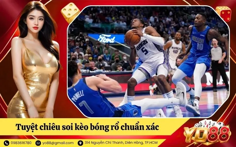 Tuyệt chiêu soi kèo bóng rổ chuẩn xác Áp dụng thống kê thực chiến