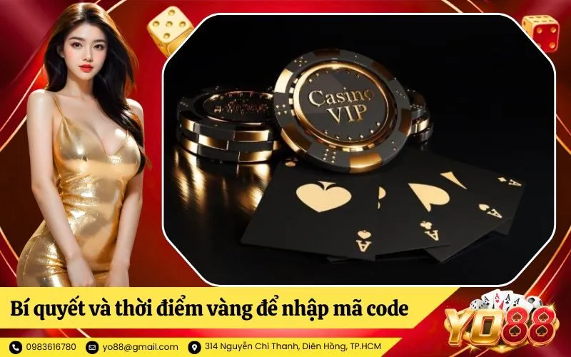 Bí quyết và thời điểm vàng để nhập mã code không bị lỗi hệ thống
