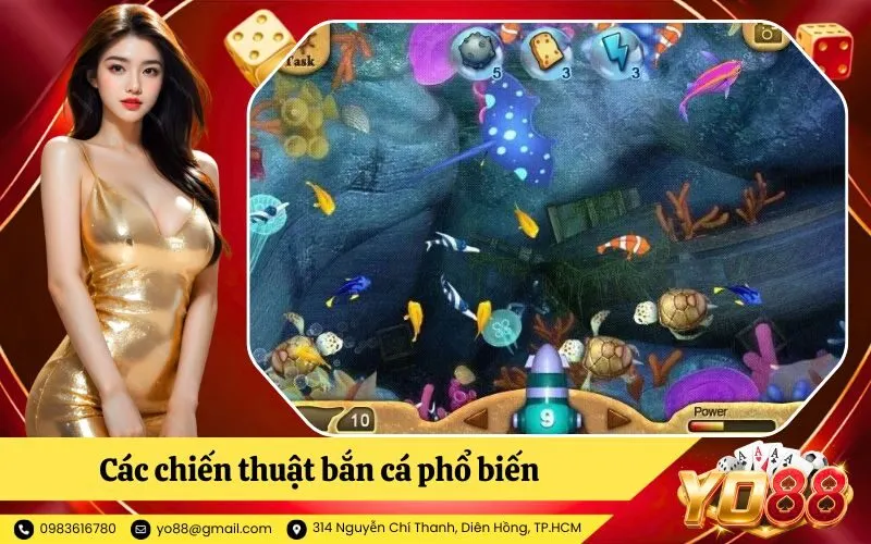 Các chiến thuật bắn cá phổ biến giúp tối ưu lượng đạn và xu vàng